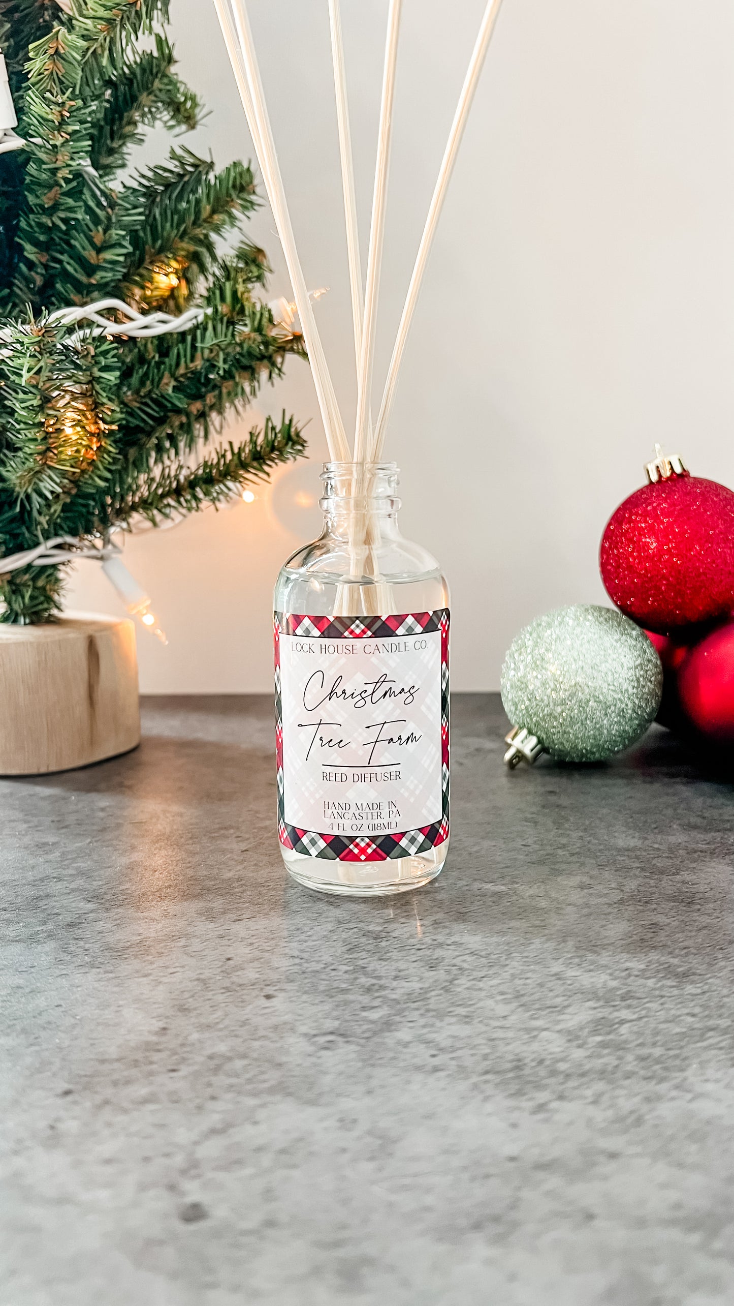 Christmas Tree Farm Reed Diffuser